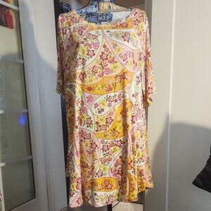 Floral Multicolor Women's Top 22/24